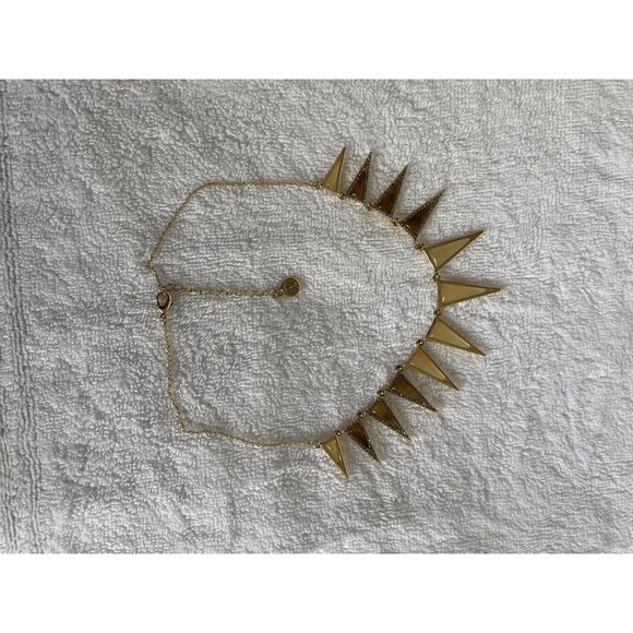 House of Harlow Echelon Collar Necklace in Gold - Picture 10 of 12